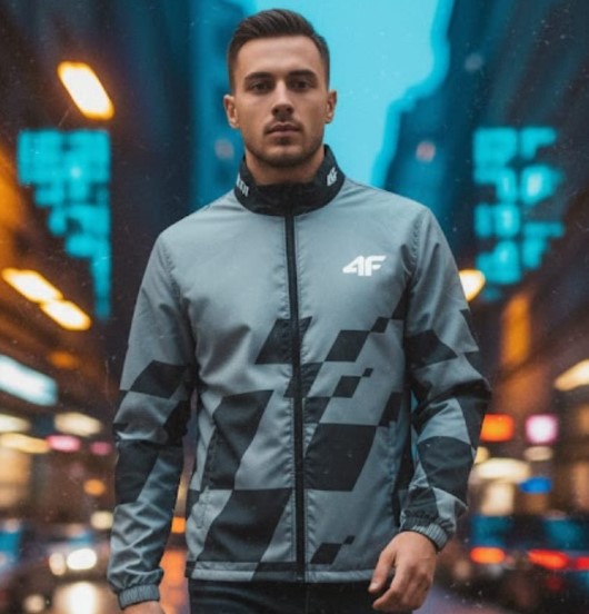 4F Urban Tech Windbreaker Jacket – Premium Sports & Streetwear Style